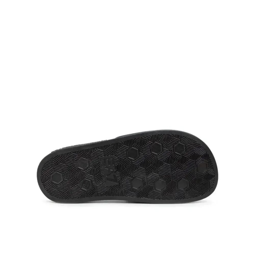 NEW EA7 Emporio Armani Mens Slide Sandals Black XCP001 XCC22 Size 11 / 44